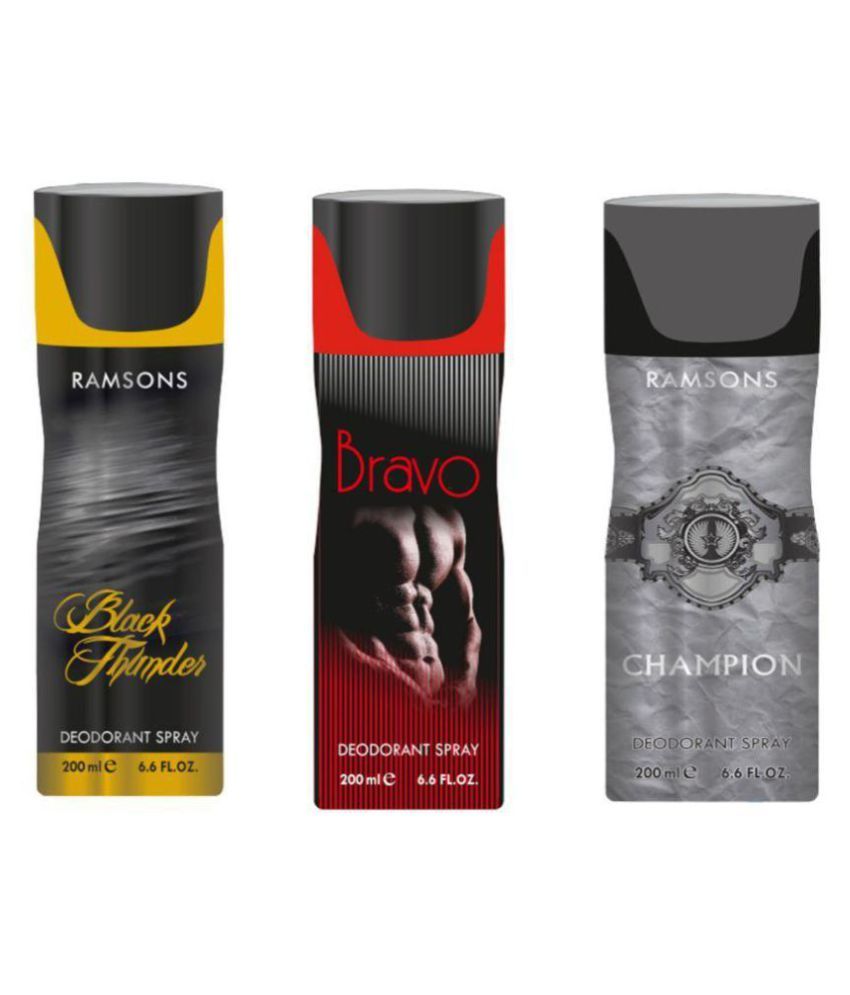 Ramsons Deo Deodorant Spray For Men Women 0 Ml Pack 3 Buy Online At Best Prices In India Snapdeal