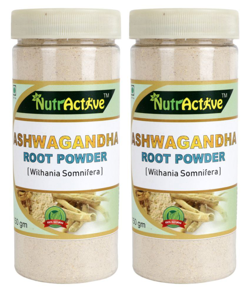 NutrActive Ashwagandha Powder (Withania Somnifera) 300 gm Multivitamins Powder