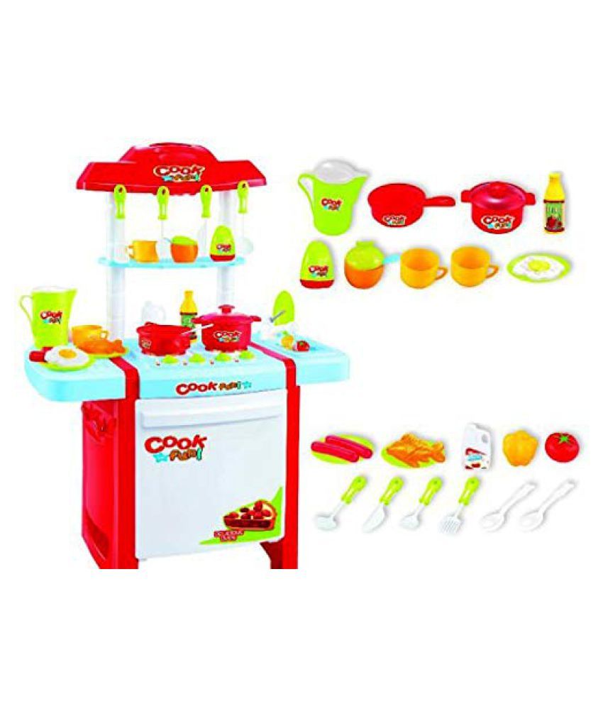 Baybee Battery Operated Kids Kitchen Play Set With Light Sound Cooking Kitchen Set Play Toy Buy Baybee Battery Operated Kids Kitchen Play Set With Light Sound Cooking Kitchen Set