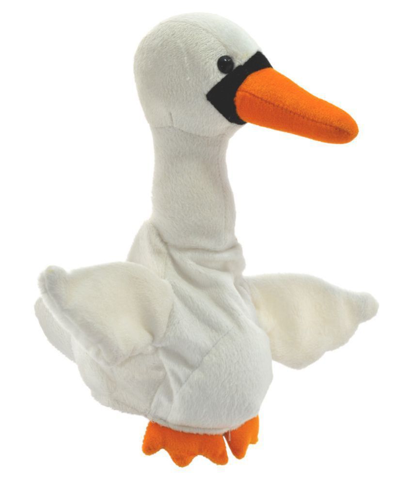 swan cuddly toy