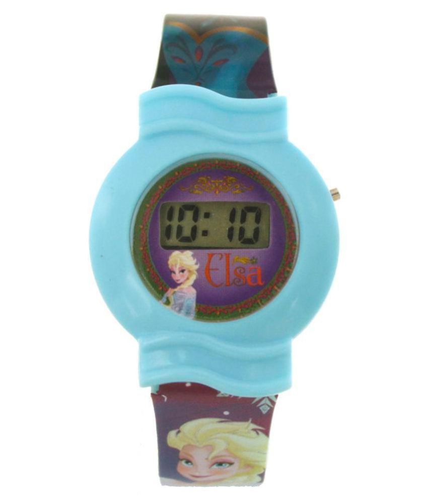 frozen digital watch