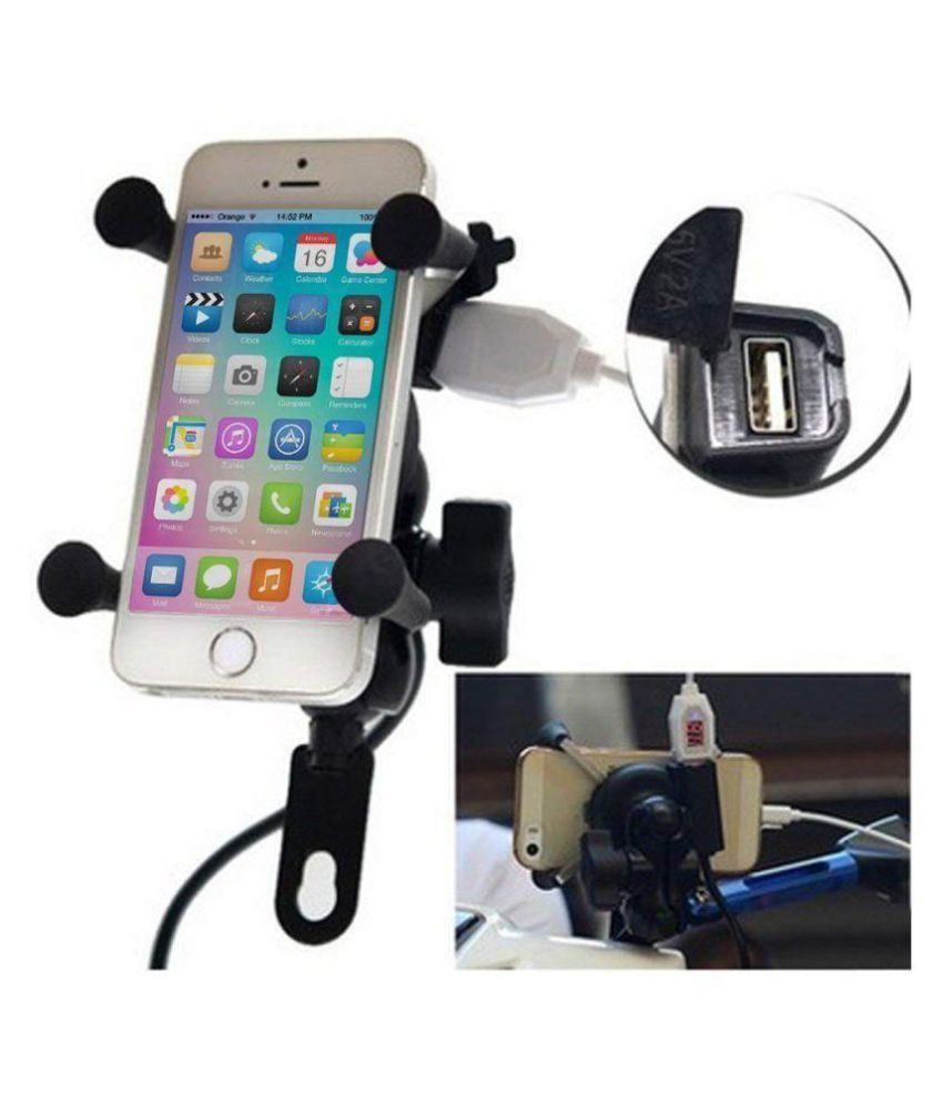 mobile holder for bike without charger