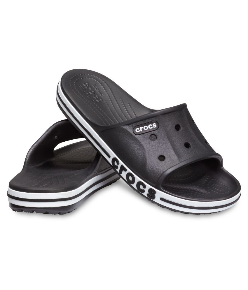  Crocs  Men  Bayaband Black Croslite Sandals Price in India 