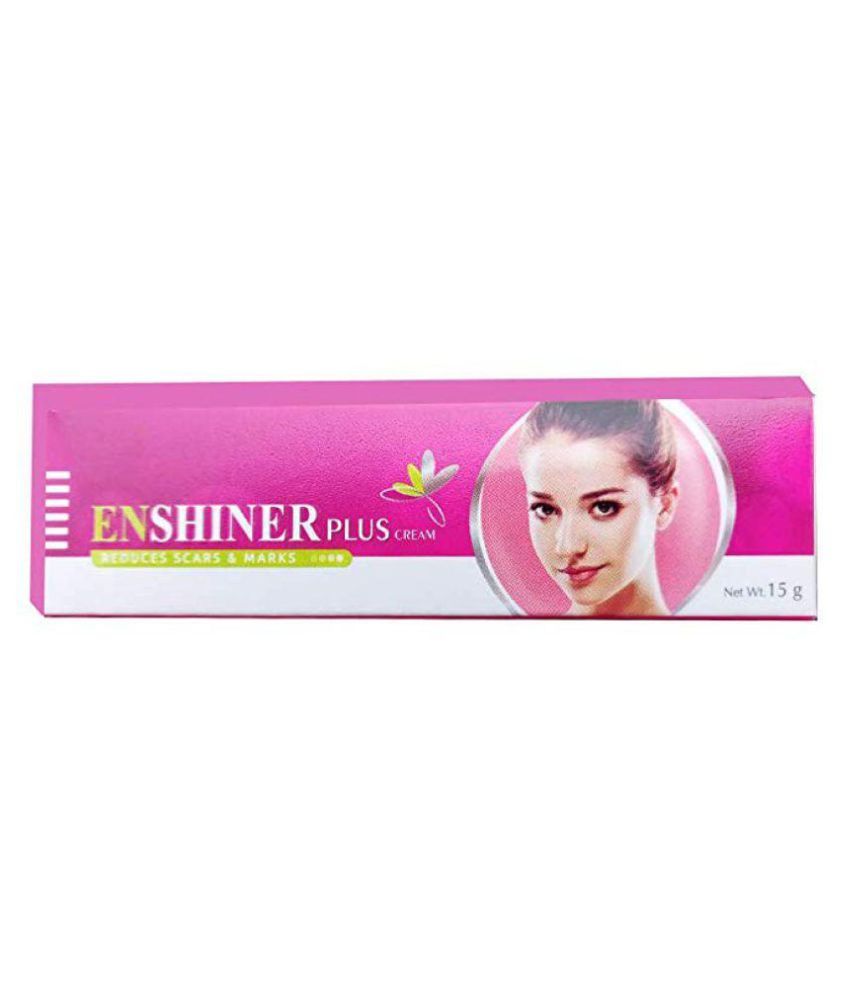     			Enshiner Plus Reduces Scars And Marks,Dark Spots Day Cream 15 gm Pack of 3