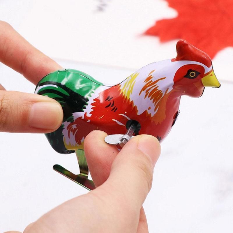 vintage metal wind up toys