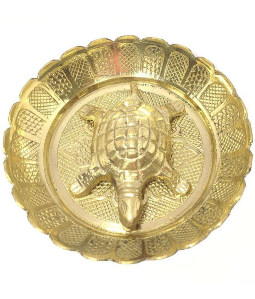     			Queen Collection Turtle With Plate For Goodluck in 8cm Wide