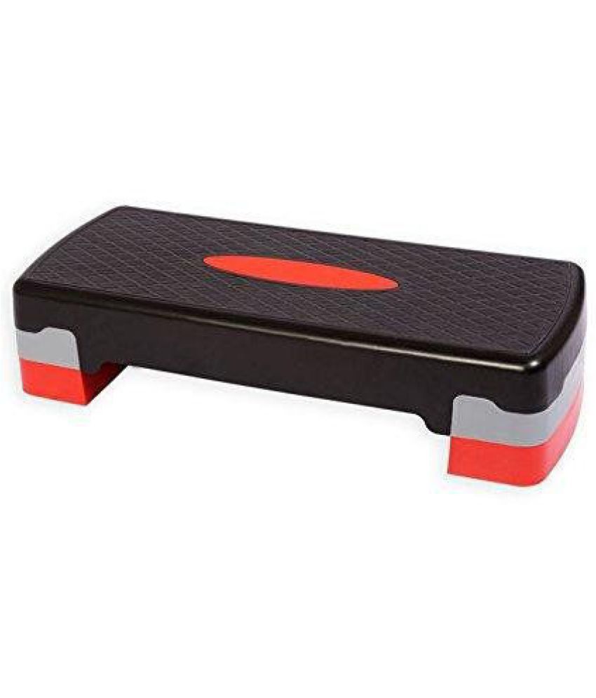 Think Fitness Adjustable Gym and Home Workout Exercise Step Board/Riser ...