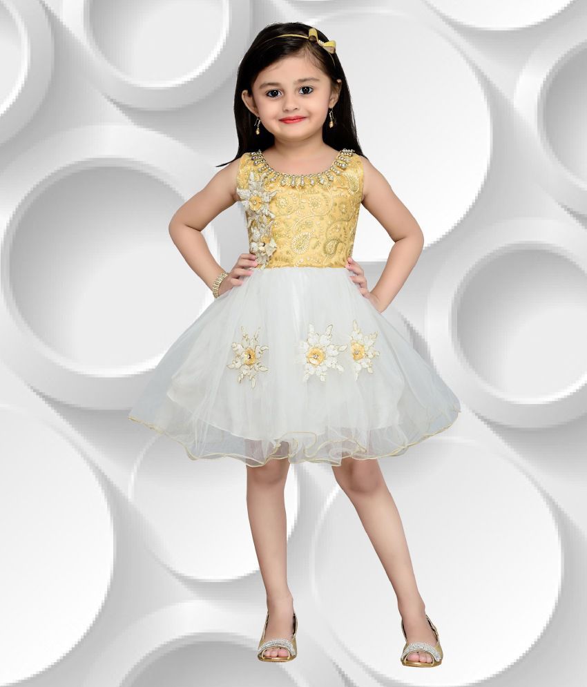 white frock net