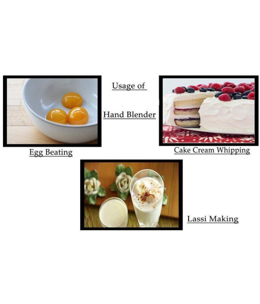 Bluzon Hand Blender For Buttermilk, Lassi & Milkshake 25 Watt Hand Blender Price in India Buy