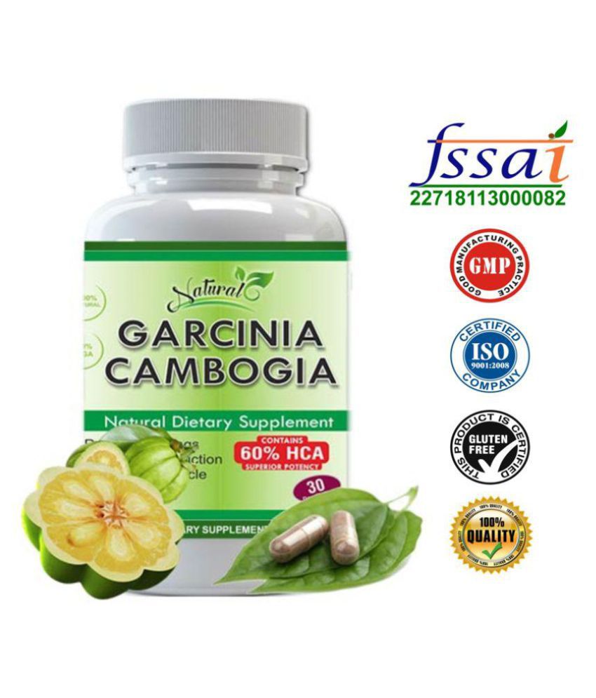 NATURAL HEALTH CARE Garcinia Cambogia Extract 60 mg Unflavoured Single ...