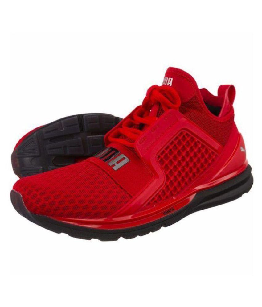 puma ignite shoes red