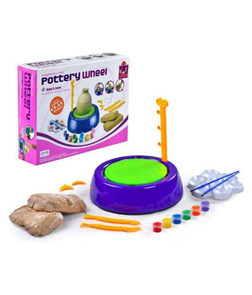 maruti enterprise Imaginative Arts POTTERY WHEEL Game for Age 8+, Game