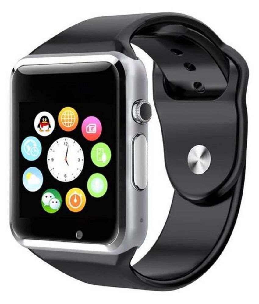 WOKIT Smartwatch Suited Gionee S6 Pro A1 Silver Smart Watches - Wearable \u0026  Smartwatches Online at Low Prices | Snapdeal India