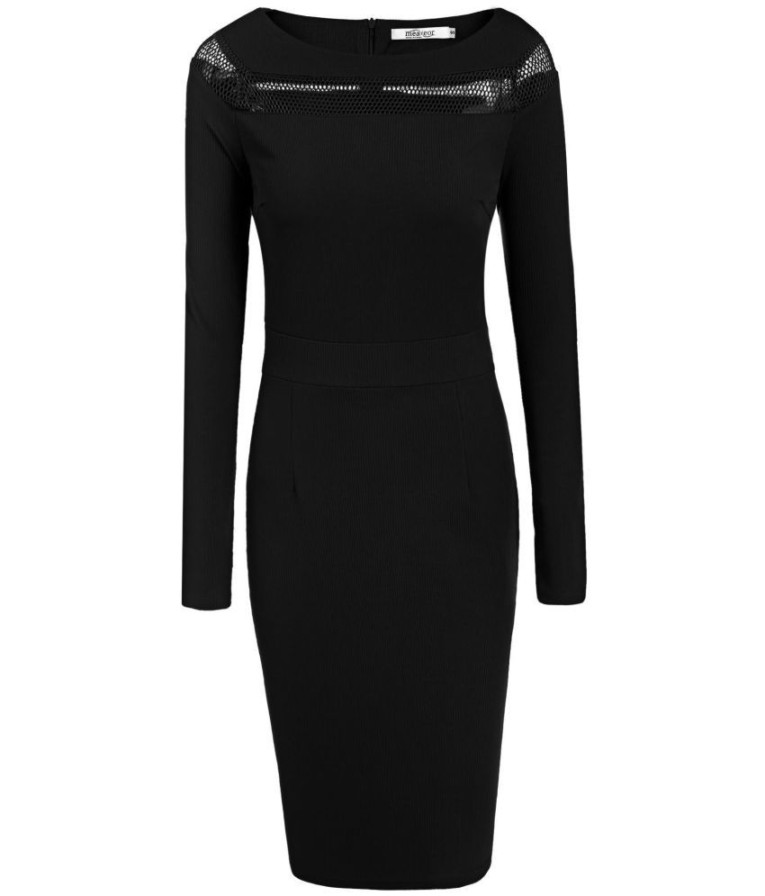 black bodycon dress online