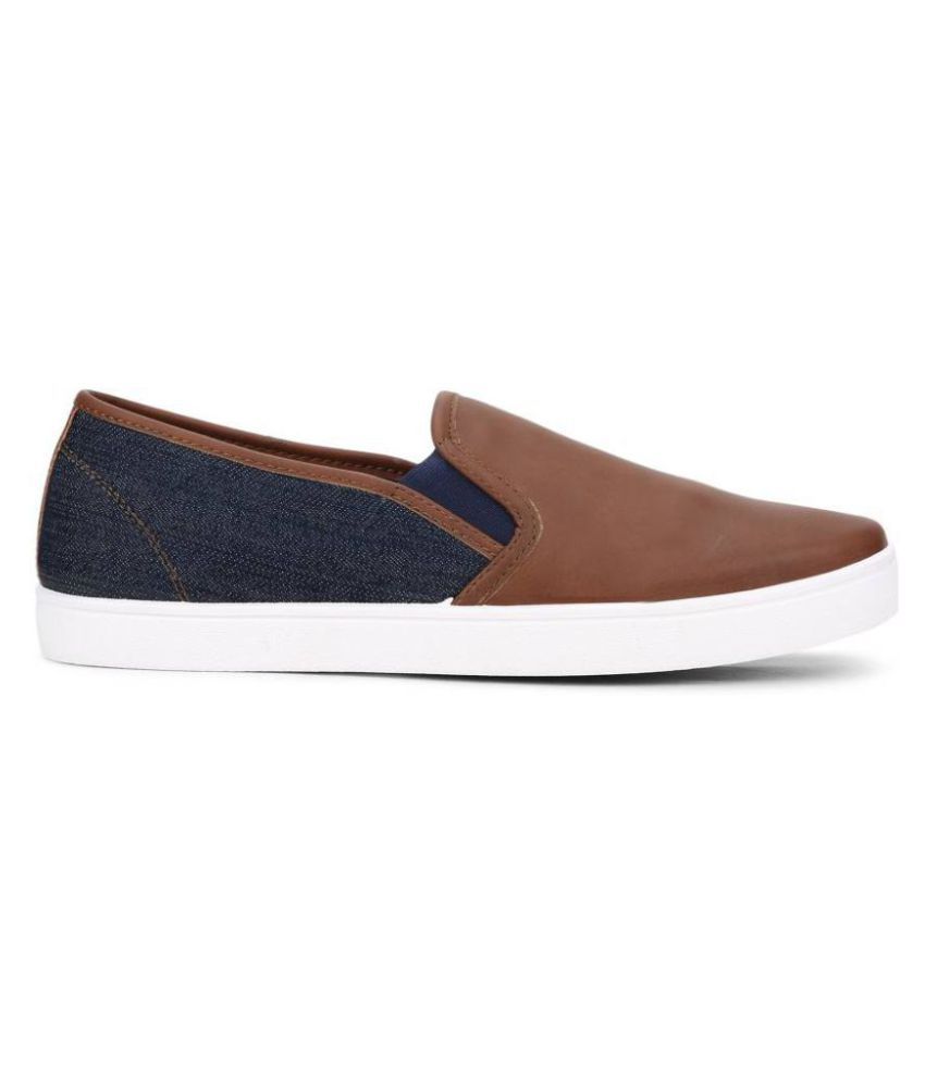 bata slip on casual shoes