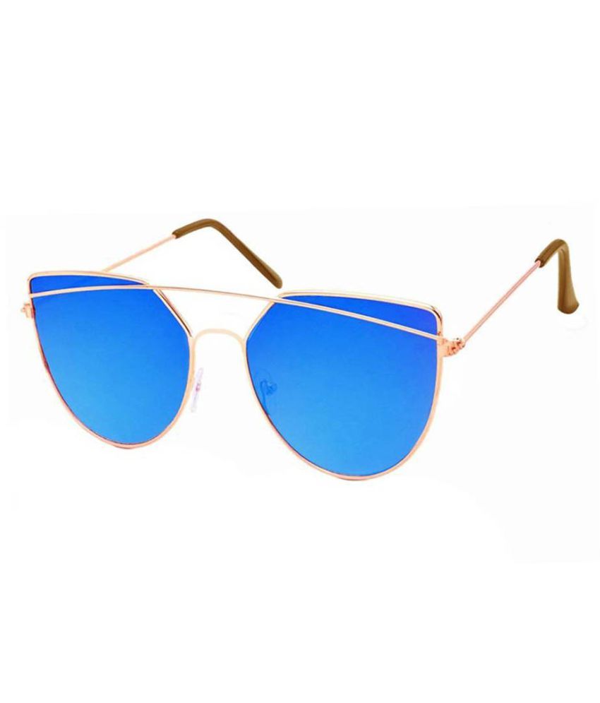 blue mirror sunglasses india