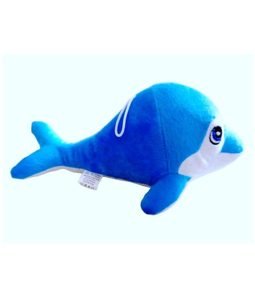 blue dolphin stuffed animal