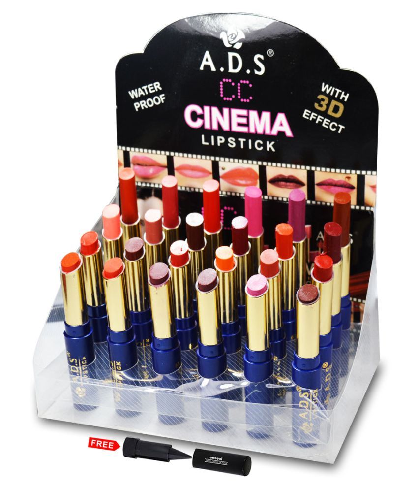     			ADS CC Cinema 3D Effect 01702A Lipstick Multicolor 3.5 gm