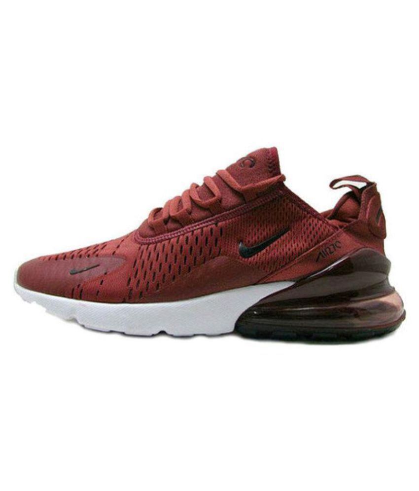 Nike AIR MAX 27 C Red Running Shoes 