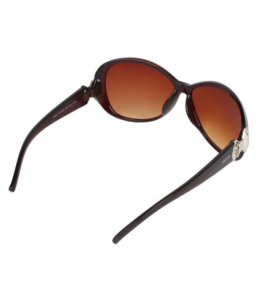 Creature Brown Bug Eye Sunglasses ( GAGA106 ) Buy Creature Brown Bug