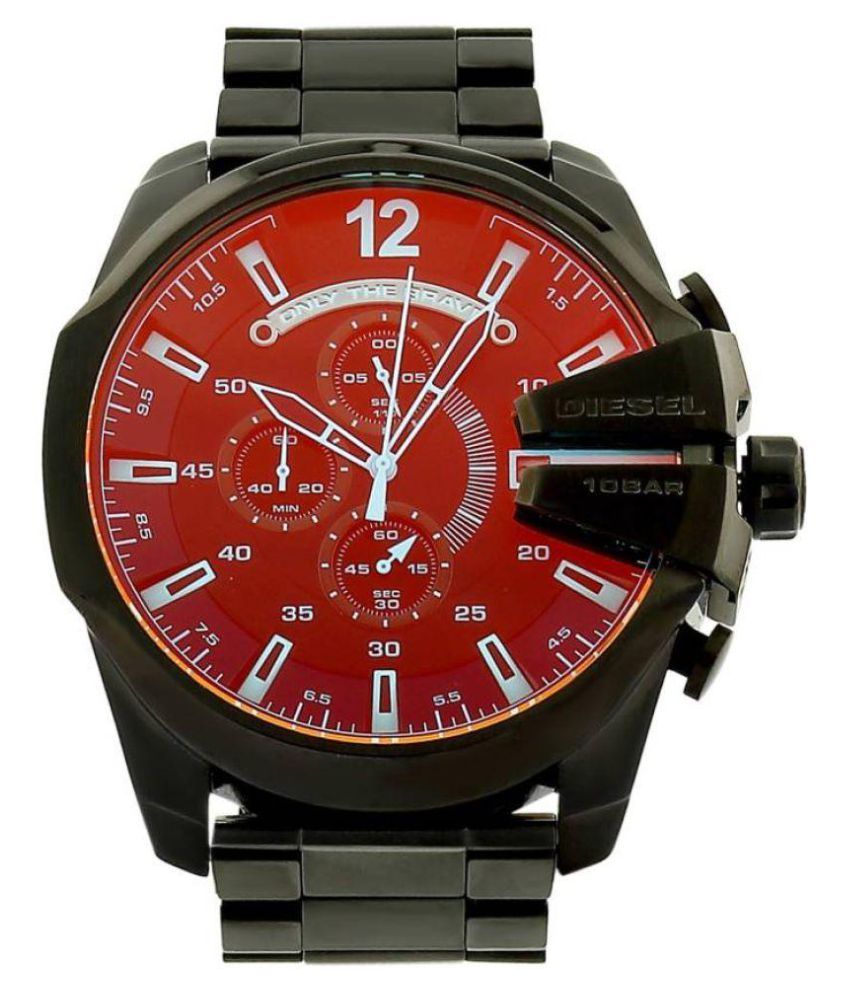Oleum Chi Chronograph Black Dial Men S Watch Dz4318 Price In India Buy Oleum Chi Chronograph Black Dial Men S Watch Dz4318 Online At Snapdeal
