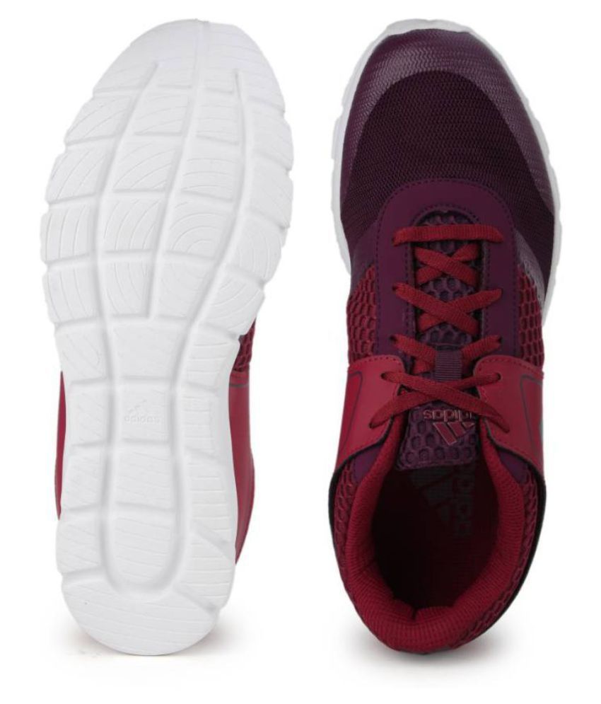 full red trainers