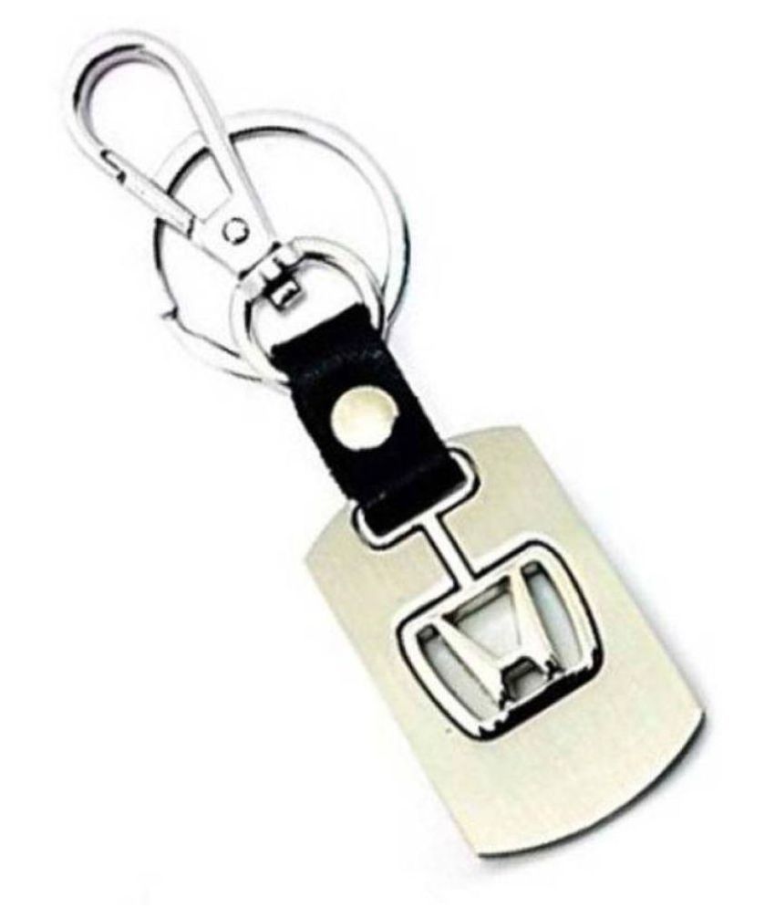    			Americ Style Premium Quality Swinging Honda Logo Keychain with Chrome Metal Locking Key chain