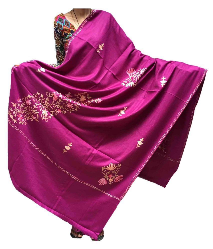 variety of kashmiri shawls