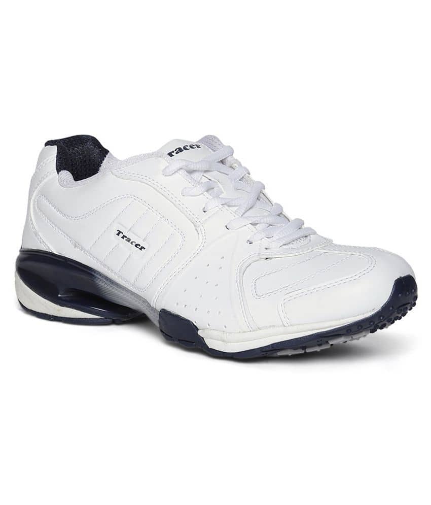 tracer white shoes price
