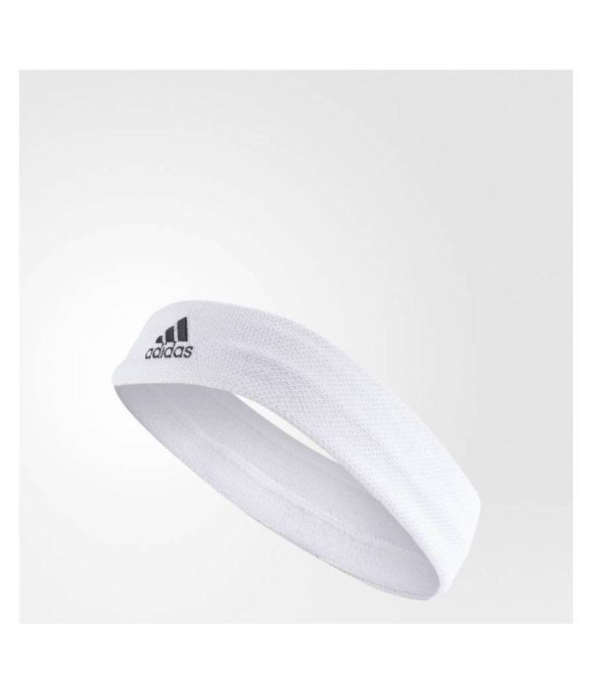 spiritueel Serena dynamisch ADIDAS Tennis Unisex HeadBand Fitness Band (White): Buy Online at Best  Price on Snapdeal