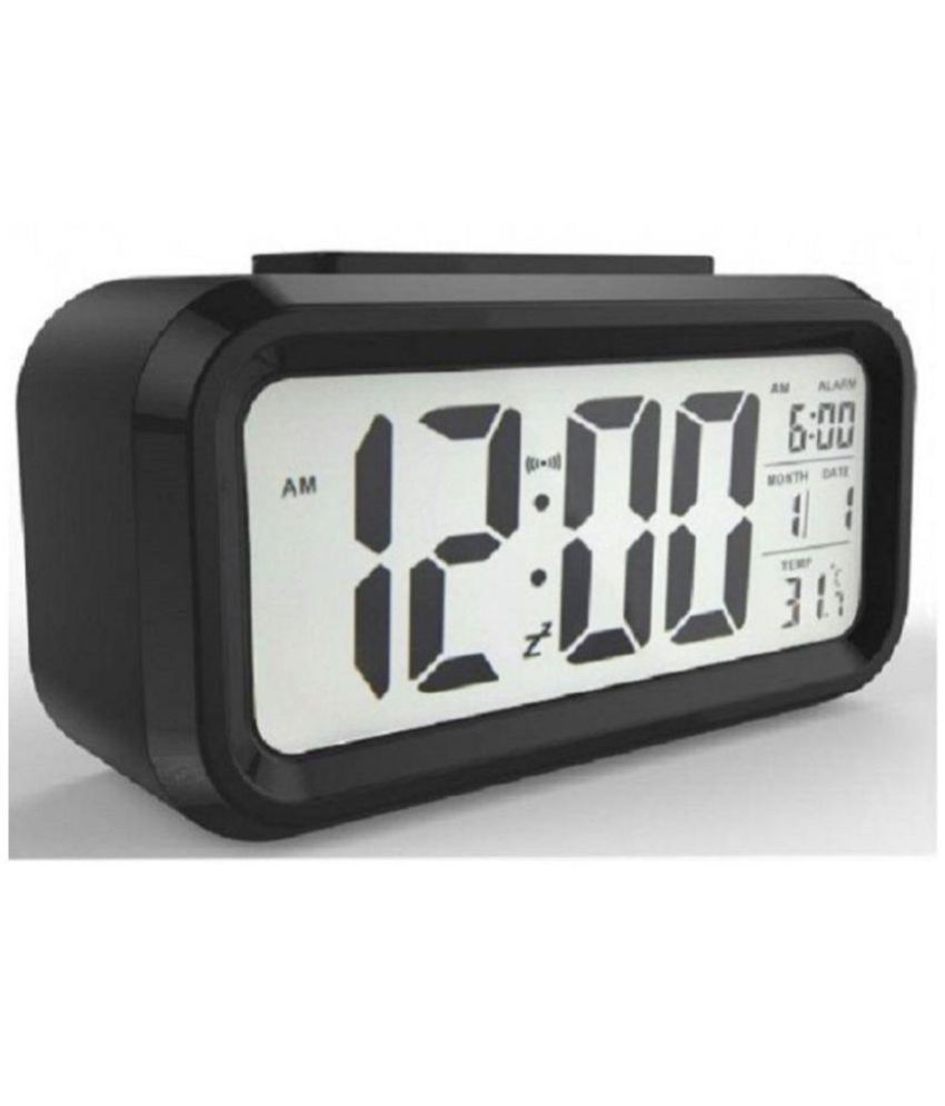     			MITRAH ENTERPRISES Digital 1019BLK Alarm Clock - Pack of 1