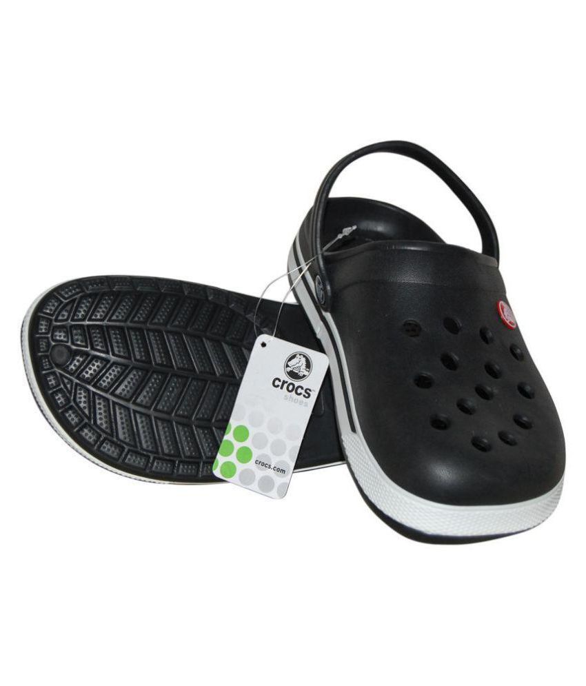 Crocs Clogs with Ankle Strap crocs Black Eva Floater Sandals Buy