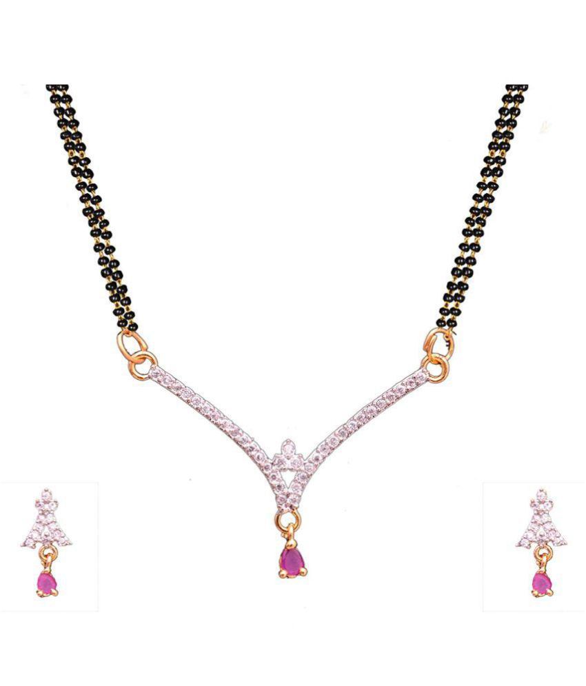     			Darshini designs Ad mangalsutra with18 inches chain for women