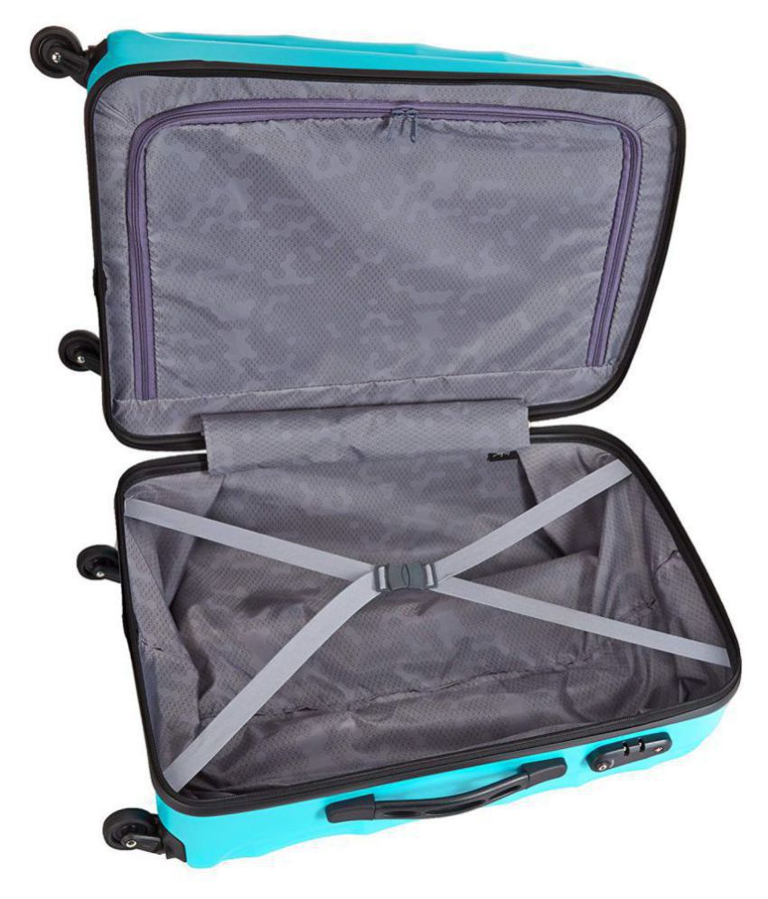 Skybags Blue L Polycarbonate (Small + Medium) Trolley Luggage Blue Hard ...