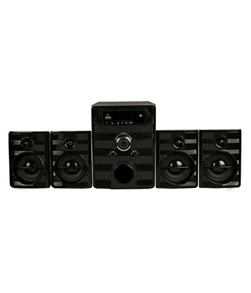 Buy FLOW 4.1 Bluetooth Multimedia Home Theater DVD Player with Aux/USB Port/FM/Remote Control