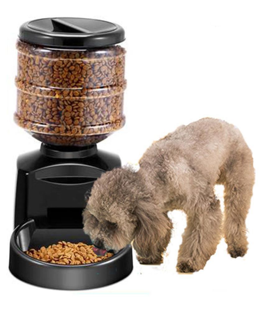 Pet Automatic Dog Cat Feeder 5 5l Electronic Digital Display Food