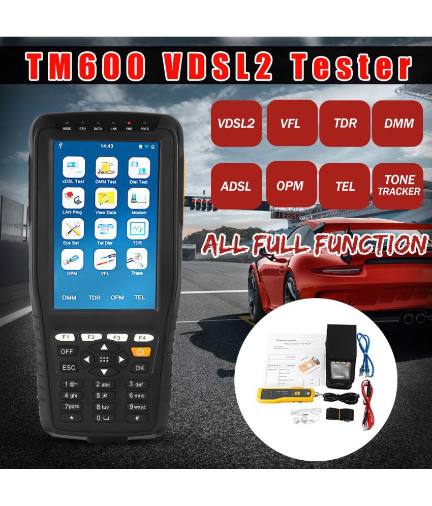 TM600 ADSL2 Tester ADSL/ADSL2+/OPM/ VFL/TDR Function/Tone Tracker All-in-one SZ 