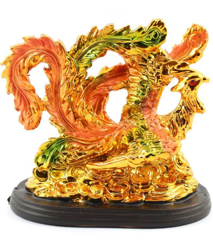     			DD1 Feng Shui Chinese Phoenix Statue for Marriage Luck