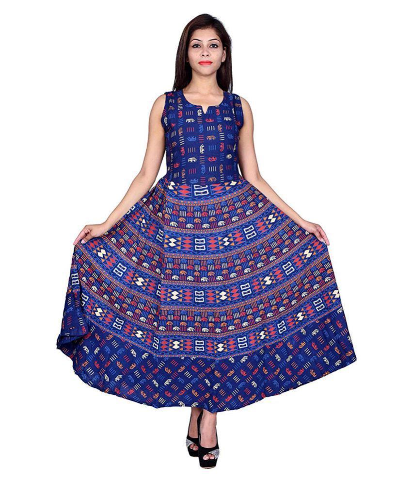 anarkali cotton kurti