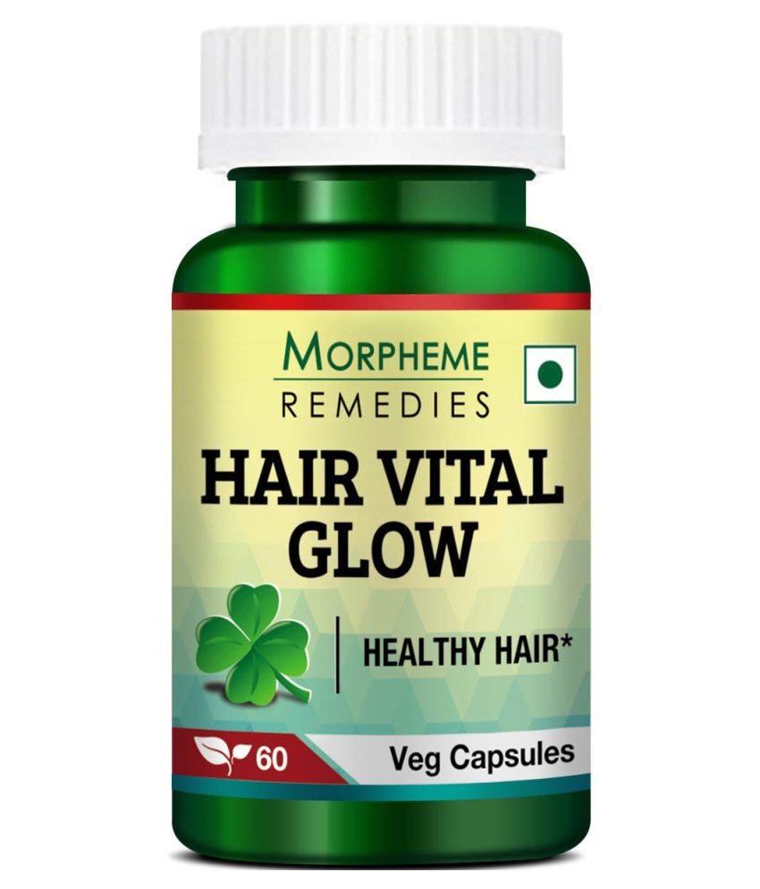     			Morpheme Remedies Hair Vital Glow   - For Hair Health - Capsule 60 no.s