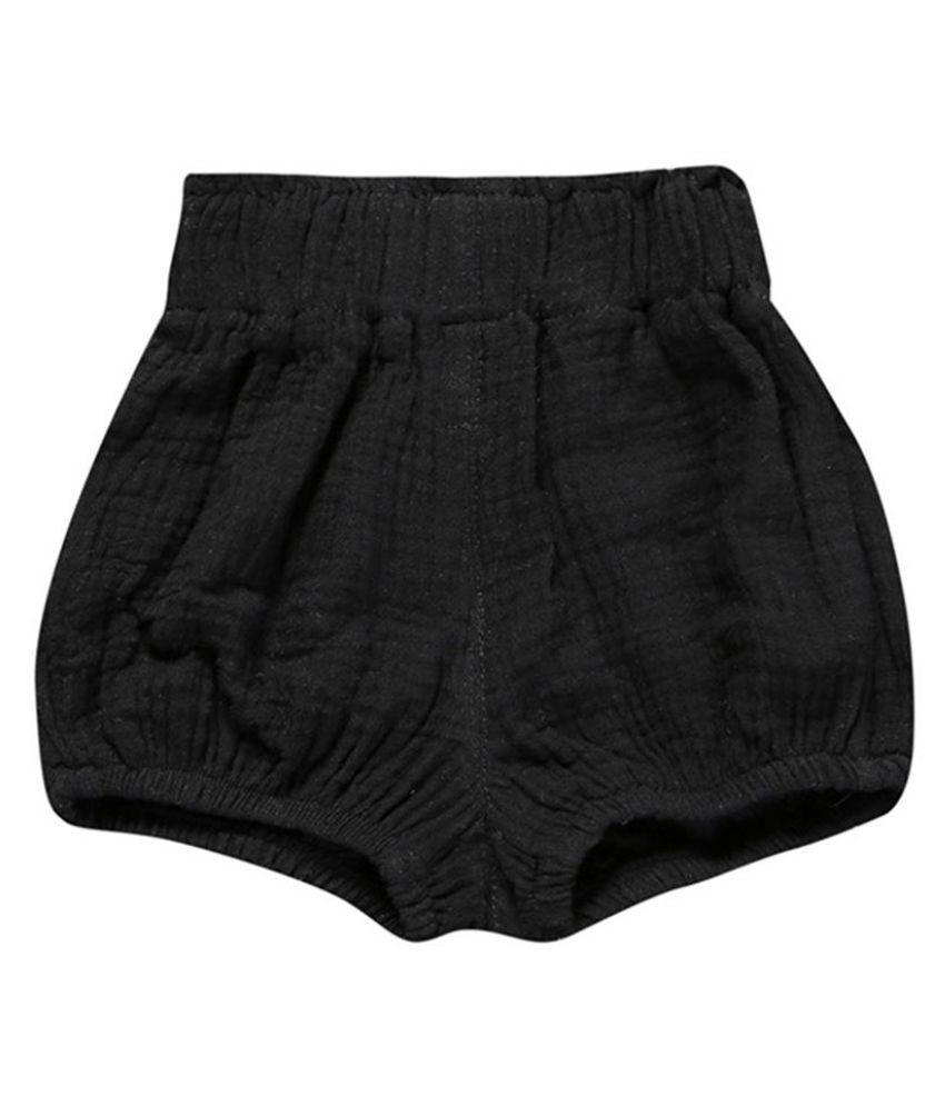 Baby toddler kids clothes girls short pants linen diaper cover shorts cool