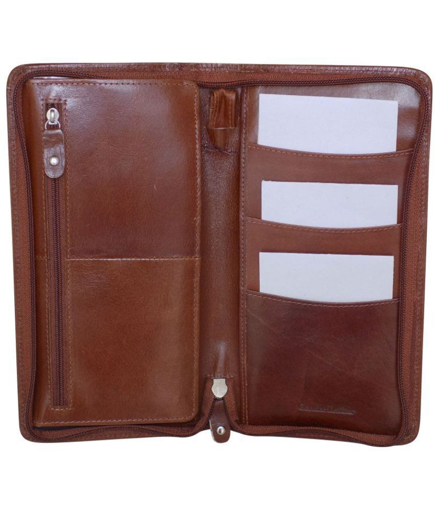 Style 98 Hunter Leather Brown Passport Holder Buy Style 98 Hunter