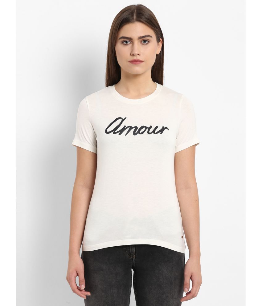Park Avenue Woman Viscose White T Shirts