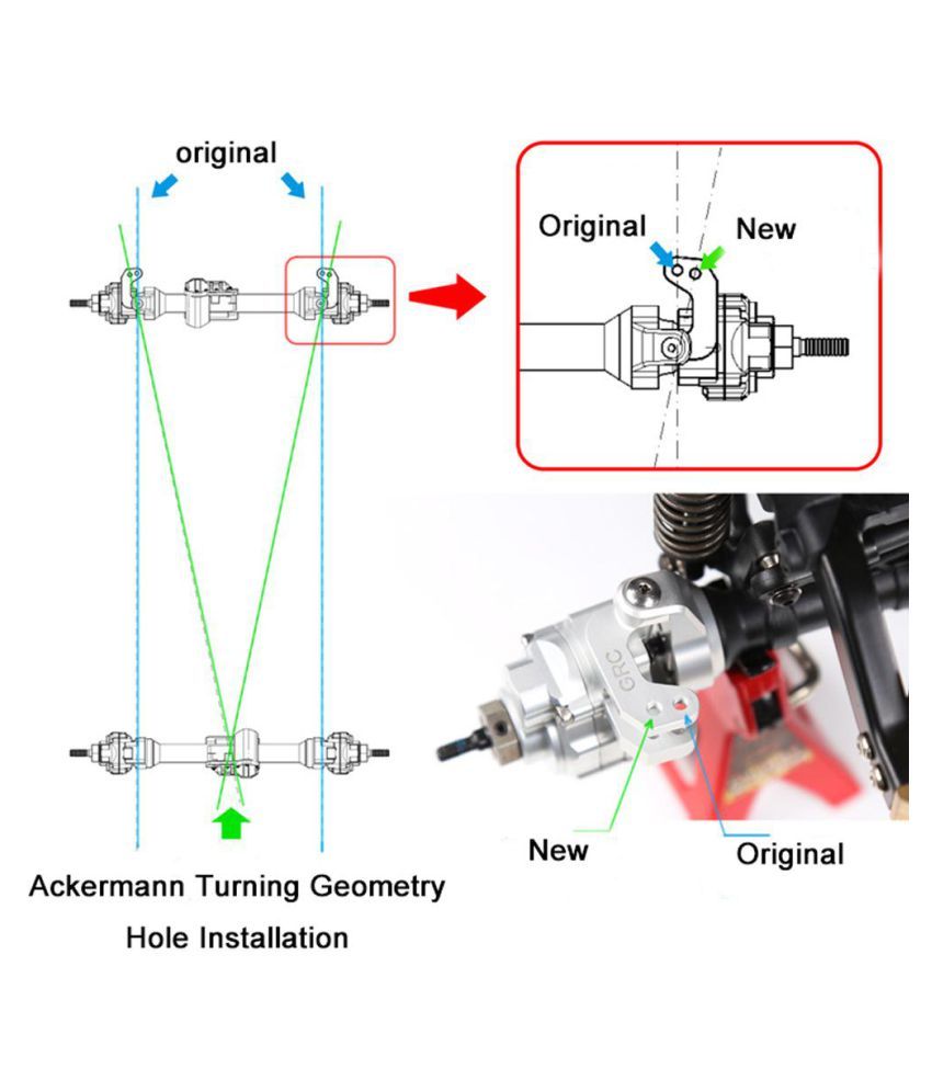 rc car steering parts