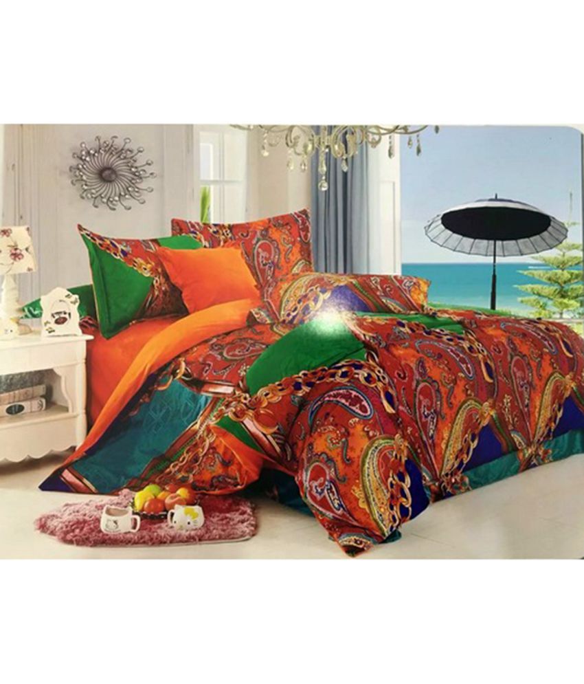 MSE Velvet Double Bedsheet with 2 Pillow Covers Buy MSE Velvet Double