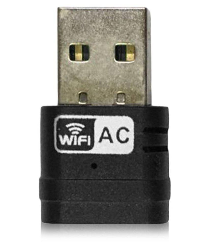 Wireless Dual Band 2 4g 5g 5ghz 802 11ac Usb Wifi Dongle Network Adapter Buy Online At Best Price In India Snapdeal