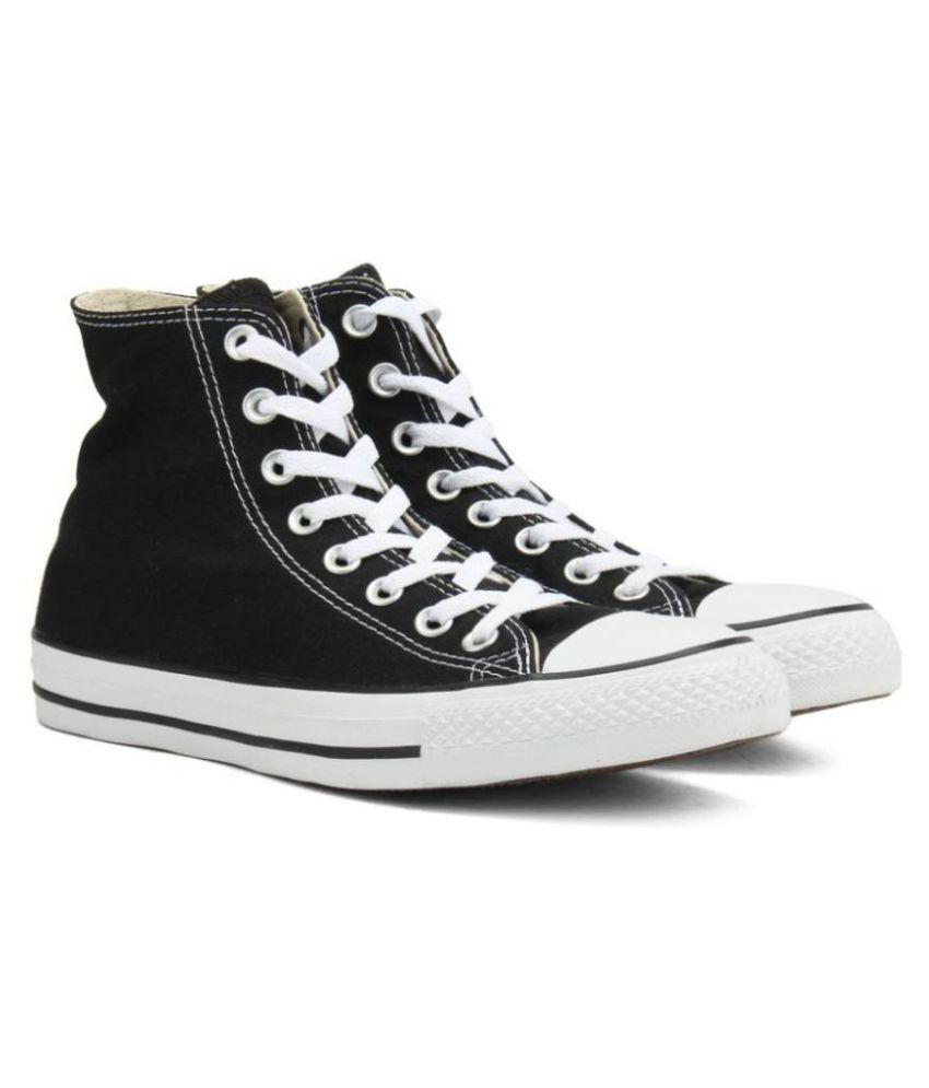 converse nere alte vintage