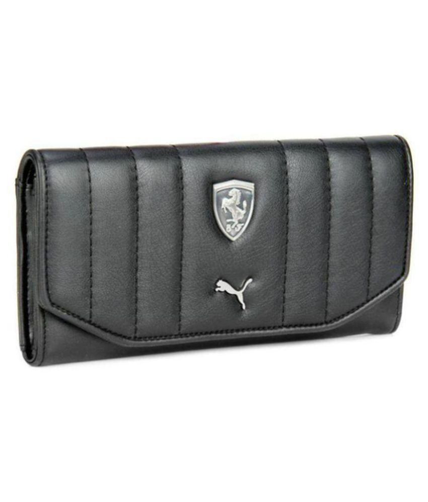 puma f1 leather wallet