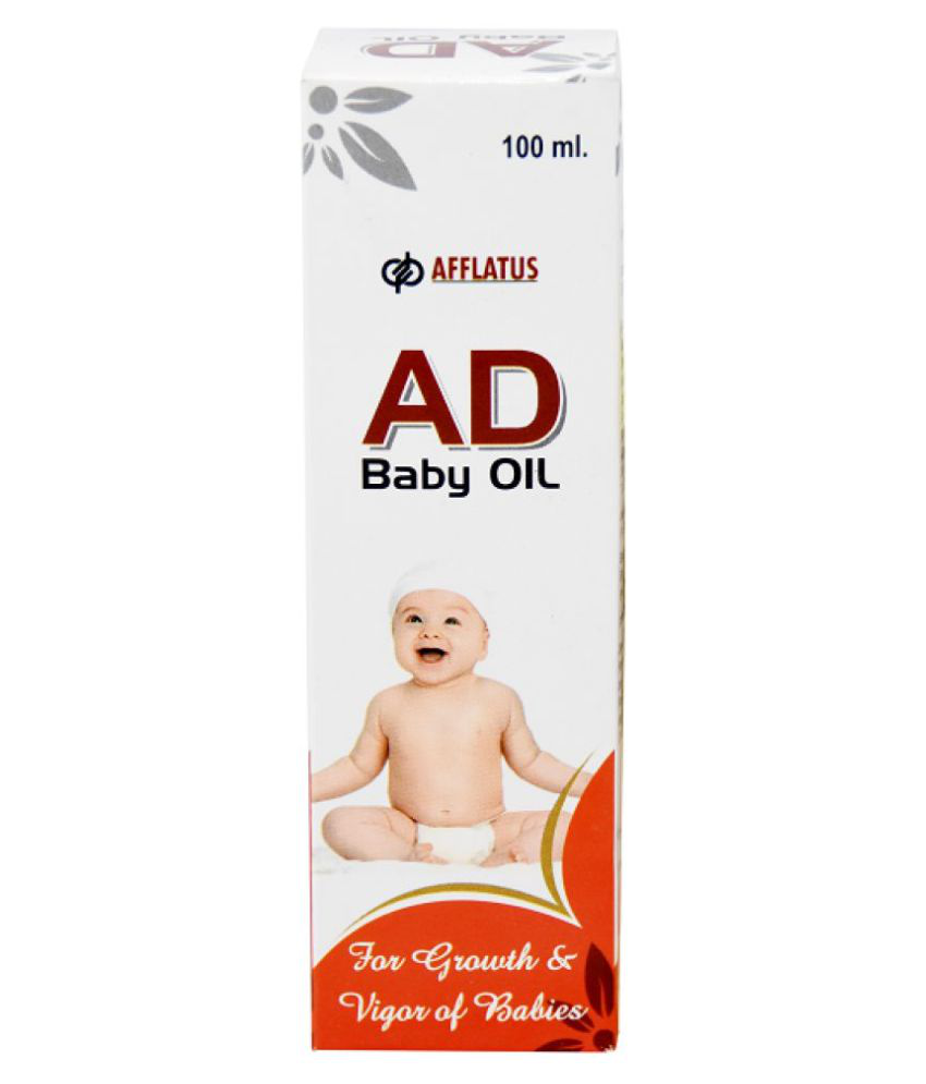 Afflatus Ayurvedic AD Baby Oil 100 ML with Vitamin ADE