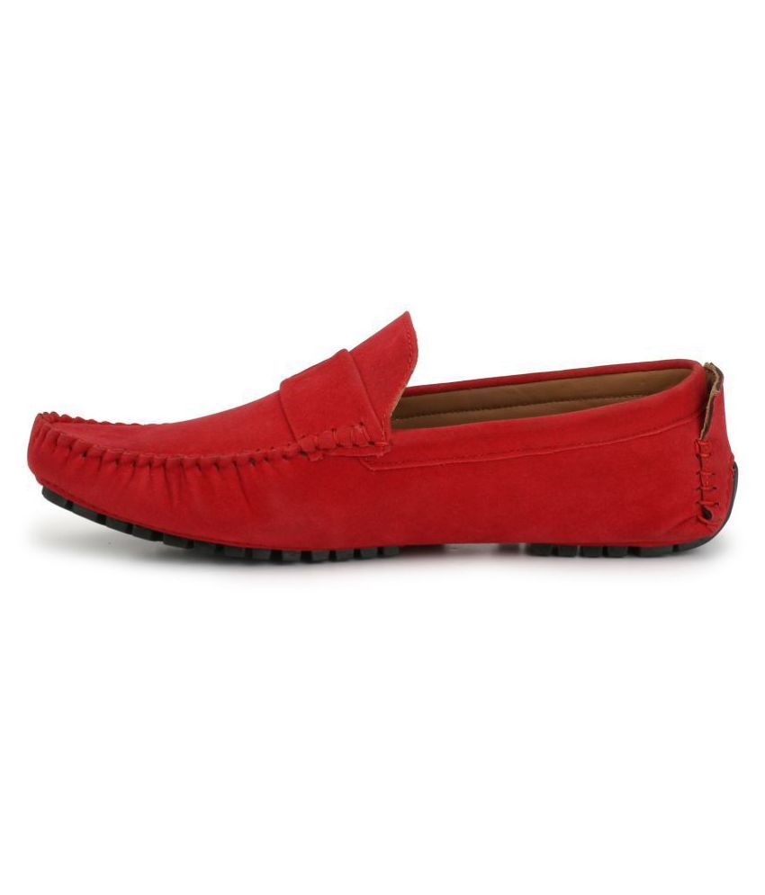 ZebX Red Loafers ZebX Red Loafers ZebX Red Loafers ...